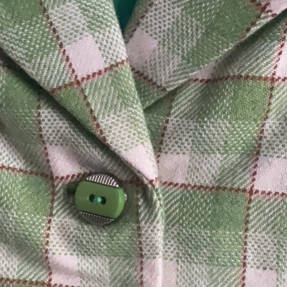 Colorful Abstract Women's suit blazer pants lined - Picture 6 of 15